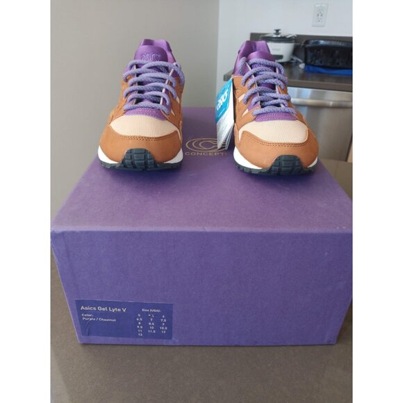 Concepts x ASICS Gel-Lyte V \'Mix & Match\' Purple/Chesnut New Men\'s 5.5/Women\'s 7 main image 8
